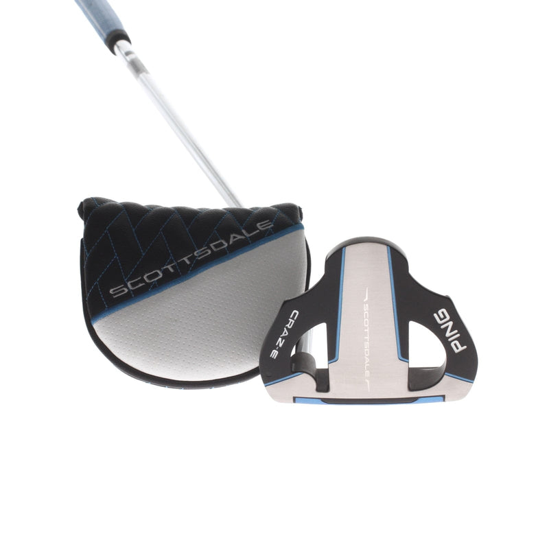 Ping scottsdale cra-Z Mens Right Hand Putter 34" Mallet - Superstroke pistol