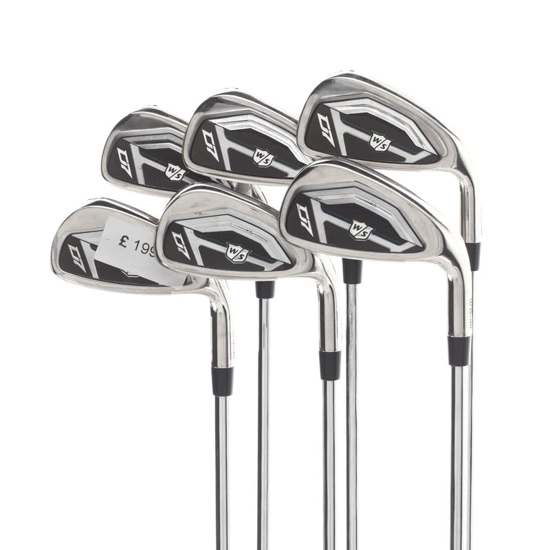 Wilson D7 Steel Mens Right Hand Irons 5-PW Regular - Wilson