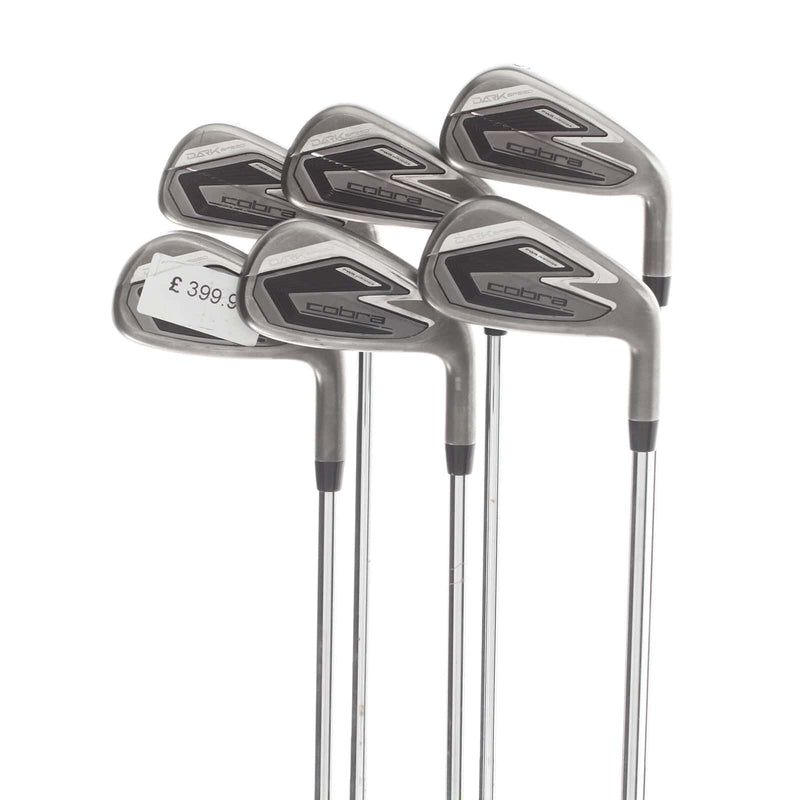 Cobra Darkspeed Steel Mens Right Hand Irons 5-PW Regular - KBS tour lite