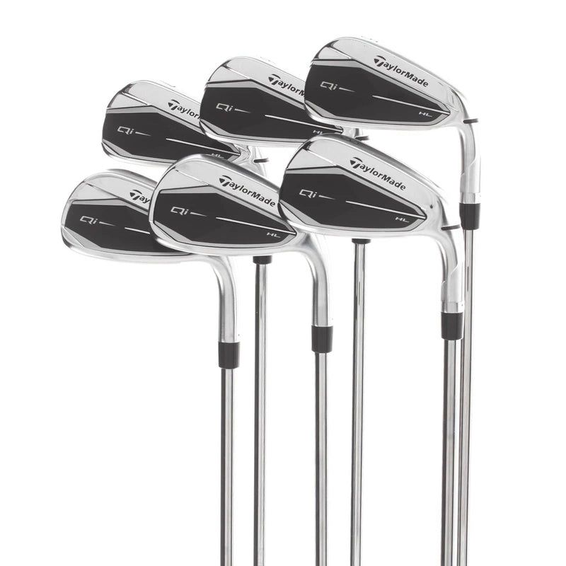 TaylorMade Qi HL Steel Mens Right Hand Irons 5-PW Regular - KBS MAX MT