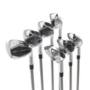 TaylorMade Qi Graphite Mens Right Hand Irons 6-SW+AW Regular - Fujikura Speeder NX 50-R