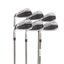 TaylorMade Qi Steel Ladies Left Hand Irons 6-GW Ladies - Recoil F1