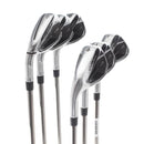 TaylorMade Qi Steel Ladies Left Hand Irons 6-GW Ladies - Recoil F1