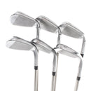TaylorMade Qi Steel Ladies Left Hand Irons 6-GW Ladies - Recoil F1