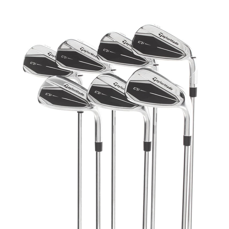 TaylorMade Qi Steel Mens Right Hand Irons 5-GW Regular - Dynamic Gold