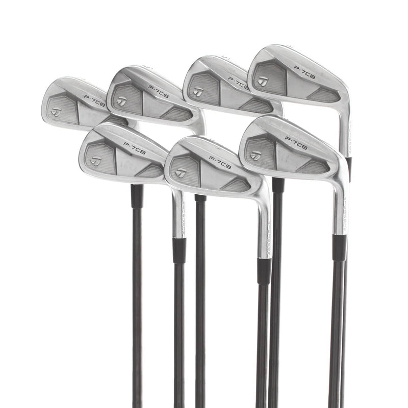 TaylorMade P7CB Graphite Mens Right Hand Irons 4-PW Regular - KBS