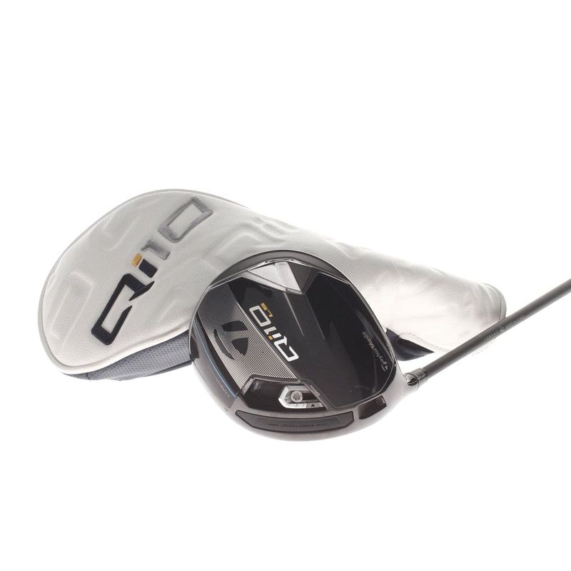 TaylorMade Qi10 LS Graphite Mens Left Hand Driver 9.0* Extra Stiff - HZRDUS Black