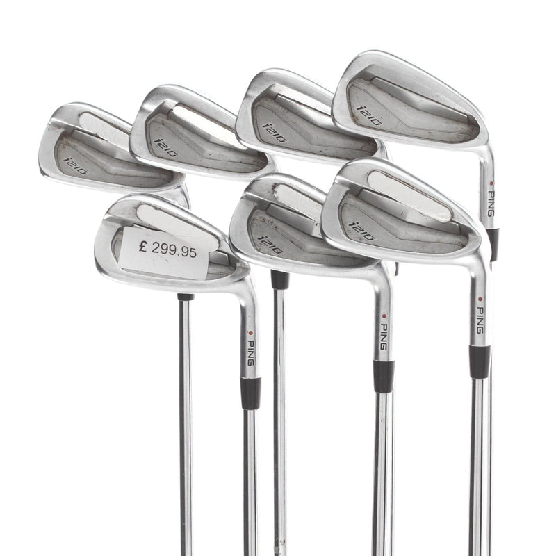 Ping i210 Steel Mens Right Hand Irons 4-PW +0.5" Stiff - AWT