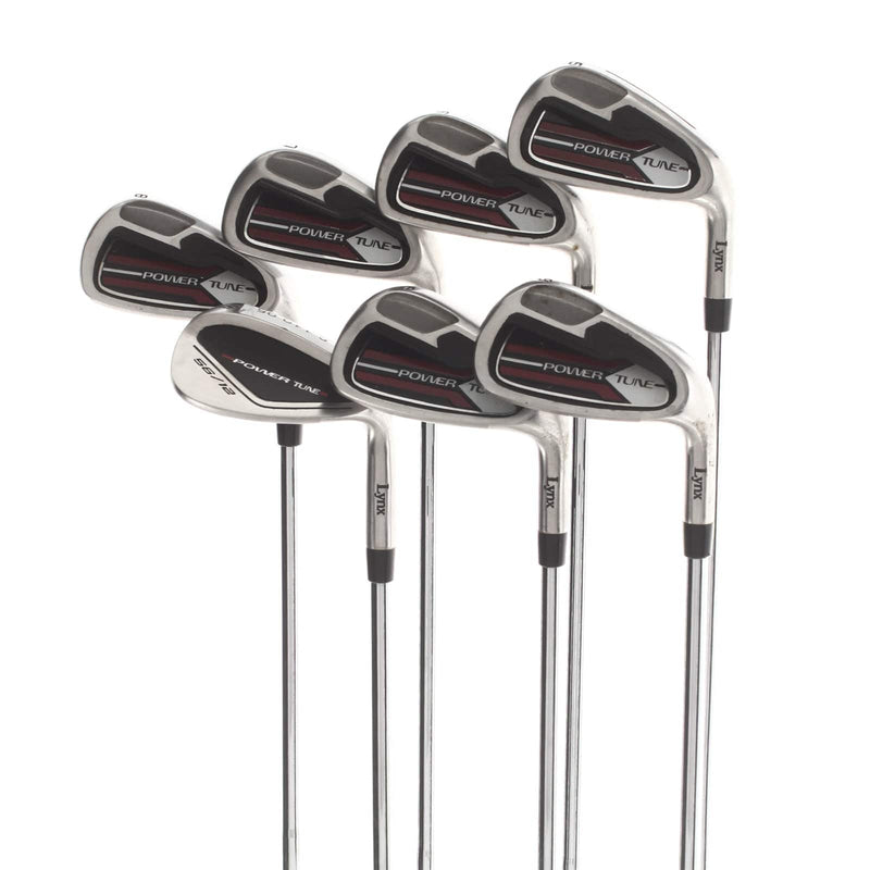 Lynx Power Tune Steel Mens Right Hand Irons 5-SW Uni-Flex - Lynx