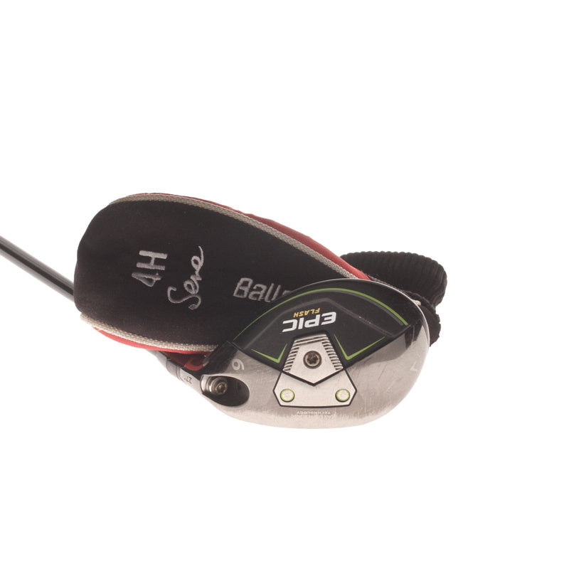 Callaway Epic flash Graphite Mens Right Hand 6 Hybrid 27* Regular - Tensei white