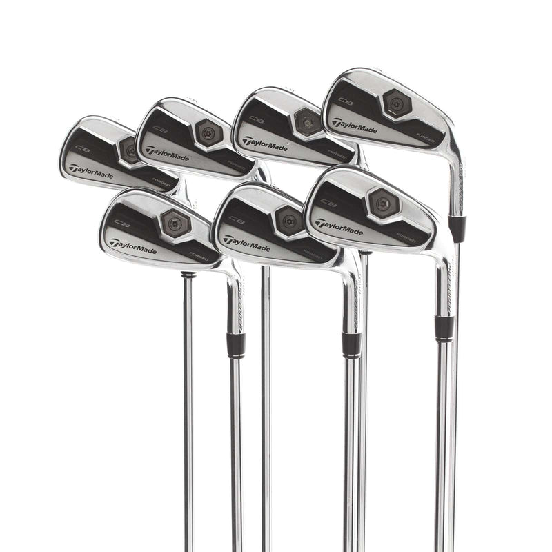 TaylorMade CB Forged Steel Mens Right Hand Irons 4-PW Regular - Dynalite Gold