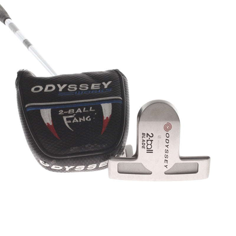 Odyssey White hot 2 ball blade Mens Right Hand Putter 34" Mallet - Odyssey