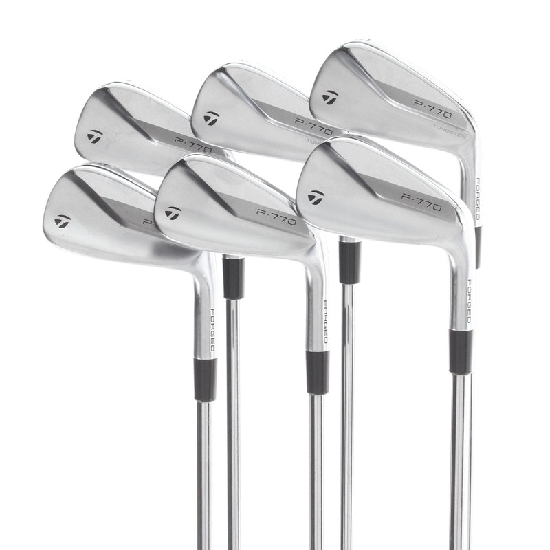 TaylorMade P790 22 Steel Mens Right Hand Irons 5-PW Regular - KBS 80