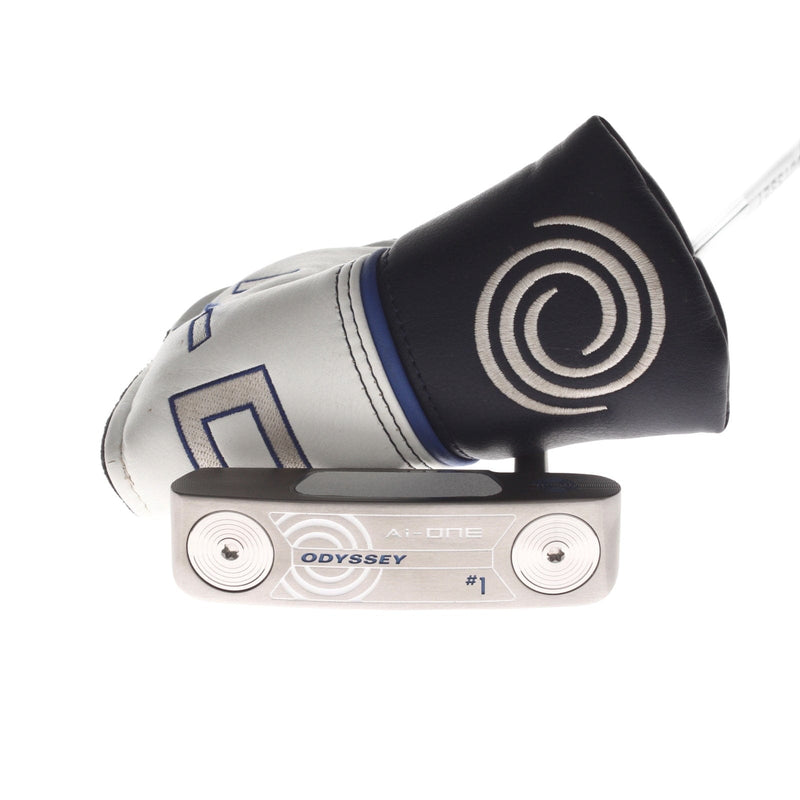 Odyssey Ai-One Platnium Mens Right Hand Putter 33" Blade - Odyssey Blue/White