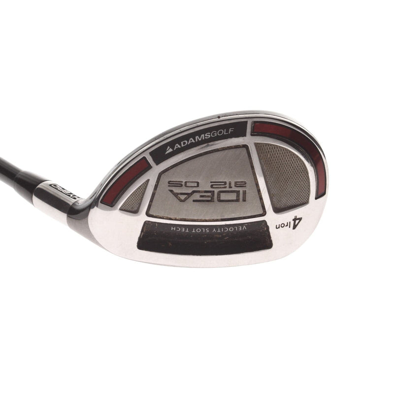 Adams Idea S12 OS Graphite Mens Right Hand 4 Hybrid Regular - Idea s12 os