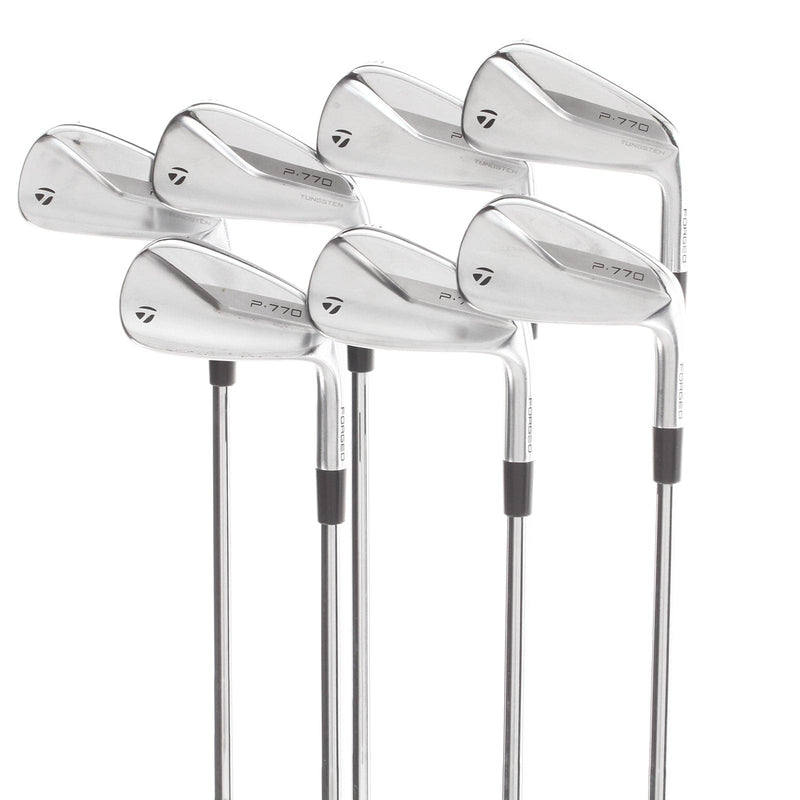 TaylorMade P770 Steel Mens Right Hand Irons 4-PW Stiff - Kbs Tour