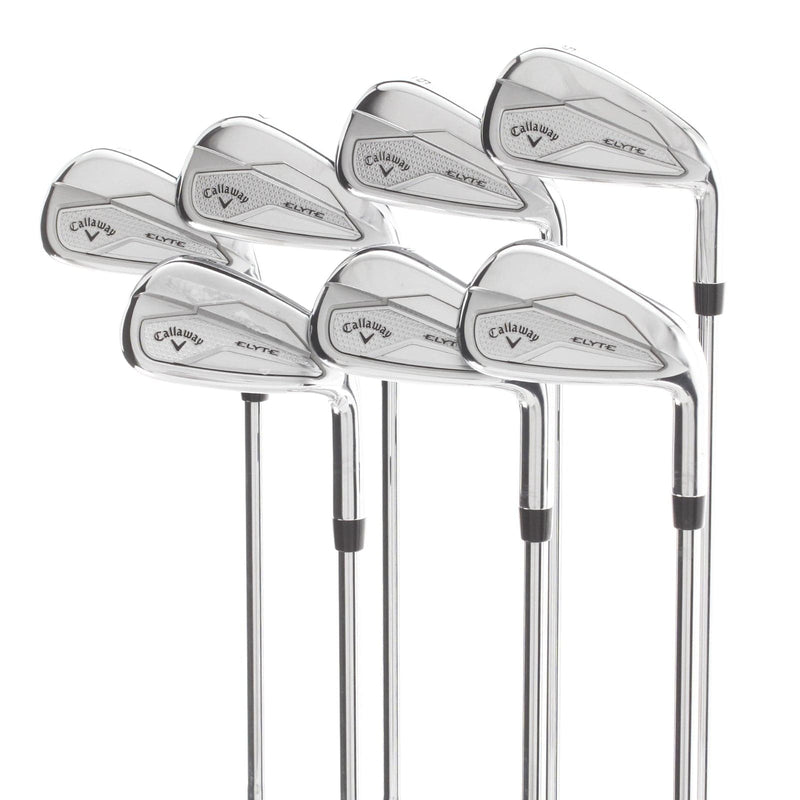 Callaway Elyte Steel Mens Right Hand Irons 5-GW Stiff - Vector 90