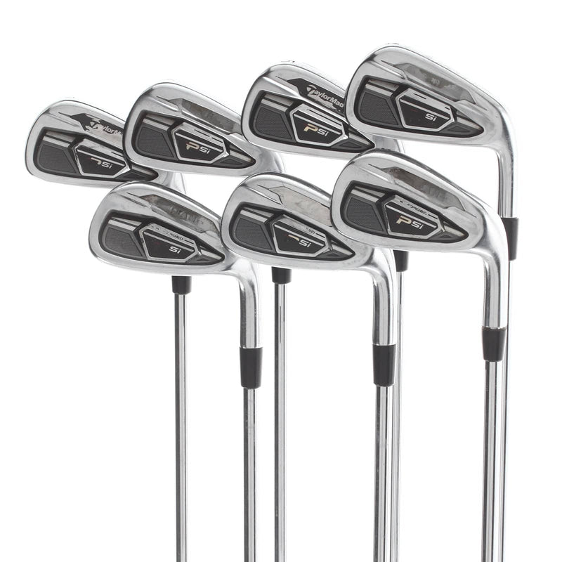 TaylorMade PSI Steel Mens Right Hand Irons 4-PW Stiff - kbs 90