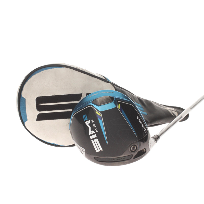 TaylorMade Sim2 Max Graphite Mens Left Hand Driver 9.0* Stiff - Kuro Kage Silver 60g