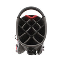 PowaKaddy DLX Lite Cart Bag - Grey/Red/Black