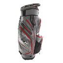 PowaKaddy DLX Lite Cart Bag - Grey/Red/Black