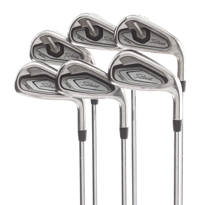 Titleist T-300 Steel Mens Right Hand Irons 5-PW Regular - AMT Red R300