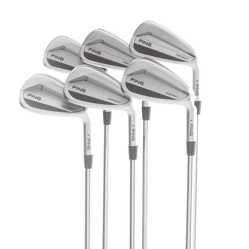 Ping i240 Steel Mens Right Hand Irons 5-PW Stiff - AWT 3.0