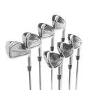Titleist T200 Steel Mens Right Hand Irons 4-GW Stiff - AMT White