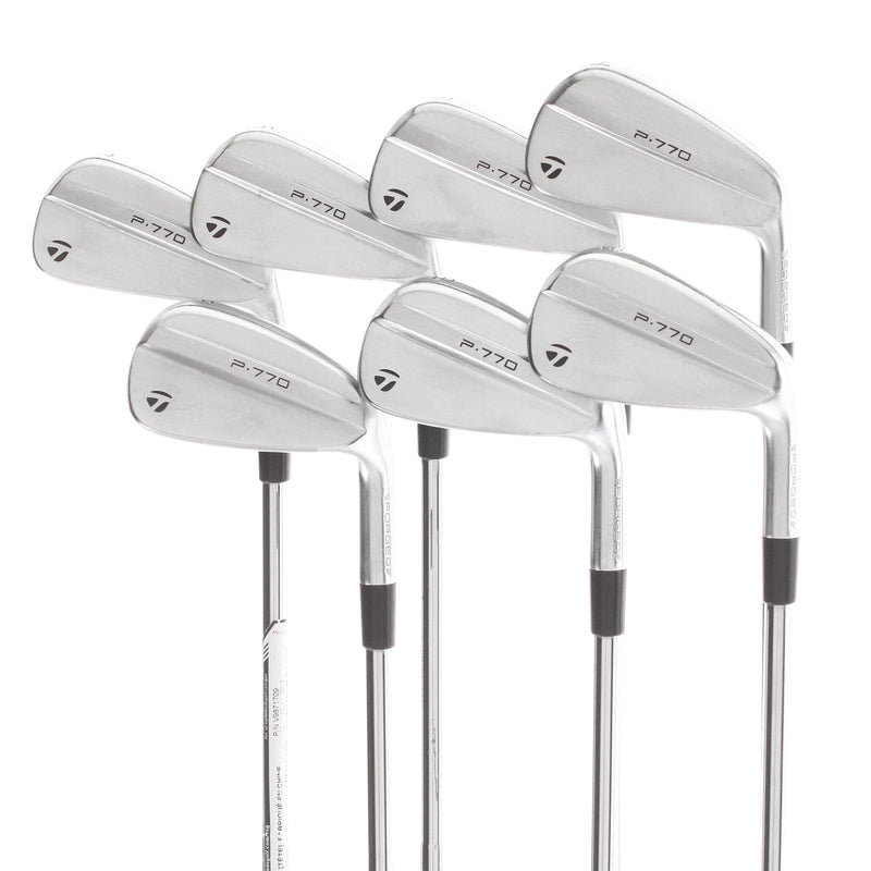 TaylorMade P770 Steel Mens Right Hand Irons 4-PW Stiff - DG Mid 115