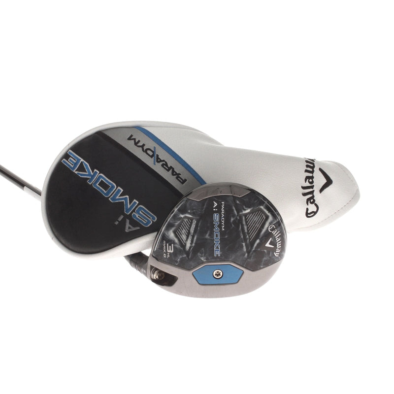 Callaway Paradym Ai Smoke Max D HL Graphite Mens Right Hand Fairway 3 Wood 16.5* Stiff - Kai'Li White 70S
