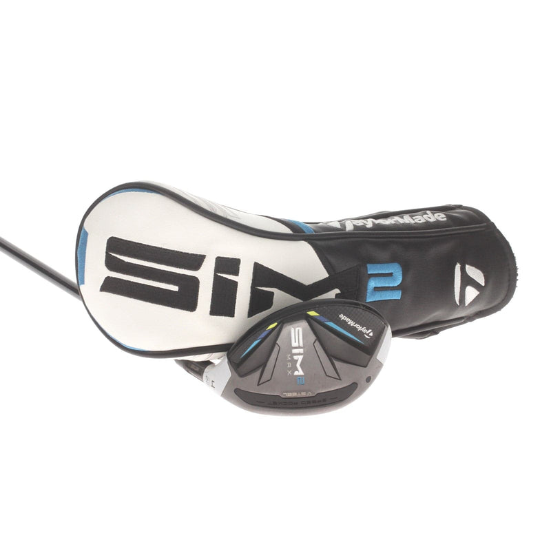 TaylorMade Sim 2 Graphite Mens Right Hand 4 Hybrid 22* Stiff - Ventus Blue 7