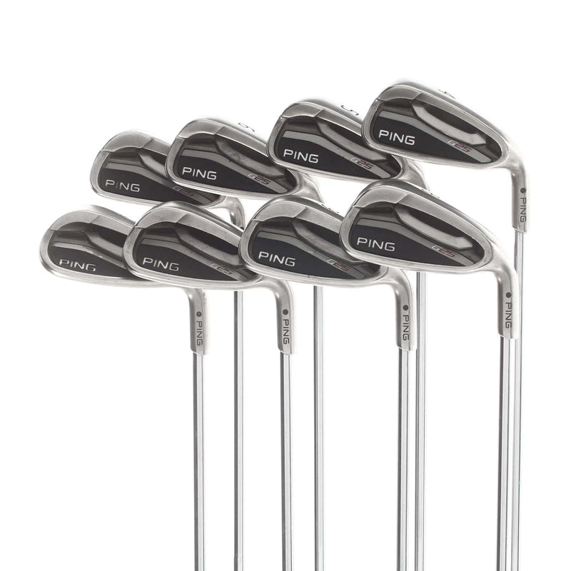 Ping G25 Steel Mens Right Hand Irons 4-SW Black Dot Regular - CFS