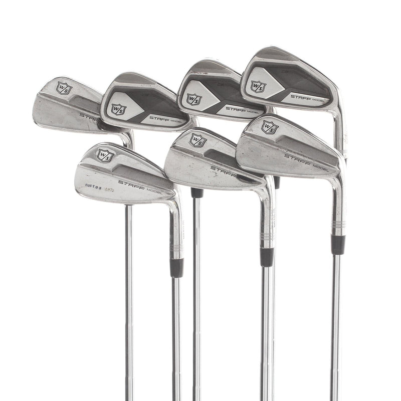 Wilson Staff Model Steel Mens Right Hand Irons 4-PW Extra Stiff - DG Mid115