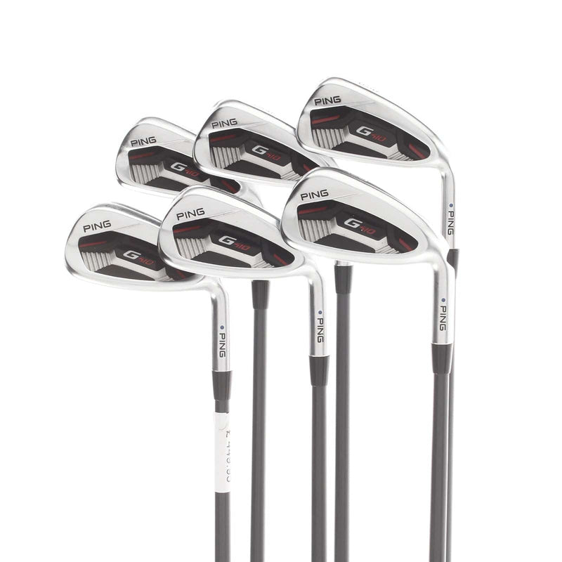 Ping G410 Graphite Mens Right Hand Irons 5-PW Blue Dot Regular - Alta CB