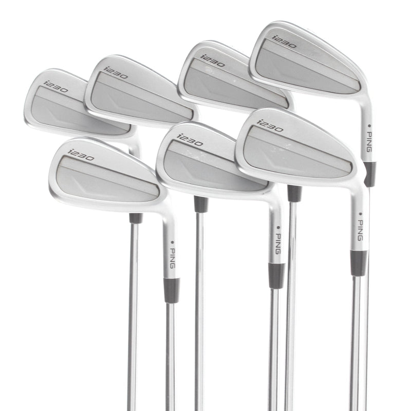 Ping i230 Steel Mens Right Hand Irons 4-PW Black Dot Stiff - DG 105 S300