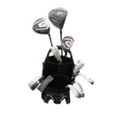 Wilson Deep Red Steel/Graphite Mens Right Hand Package Set Regular - Wilson
