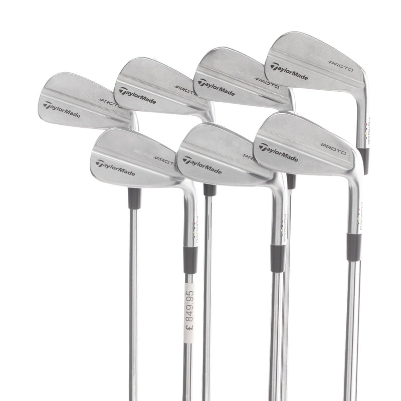 TaylorMade Rors-Proto Steel Mens Right Hand Irons 4-PW +0.5" Standard Extra Stiff - DG X100