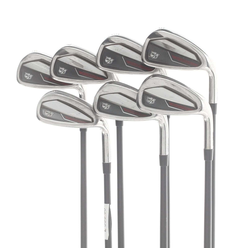 Wilson Dynapwr Graphite Mens Right Hand Irons 5-SW Stiff - Tensei Silver AV 70