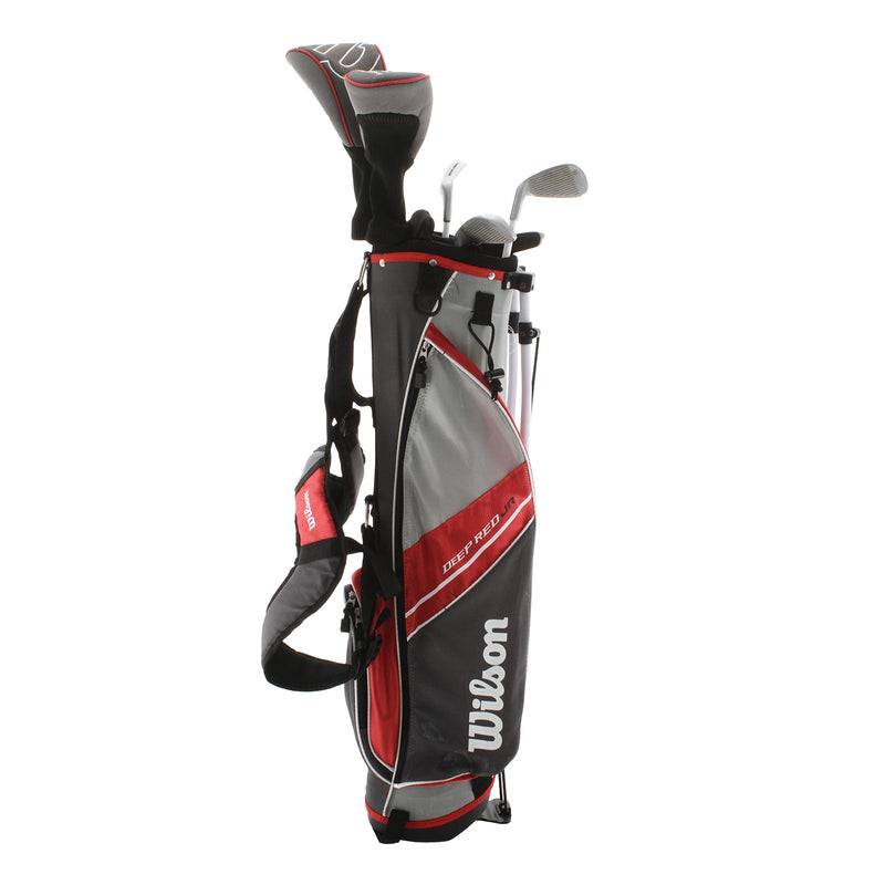 Wilson Deep Red Graphite Junior Right Hand Package Set Junior - Deep Red