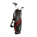 Wilson Deep Red Graphite Junior Right Hand Package Set Junior - Deep Red
