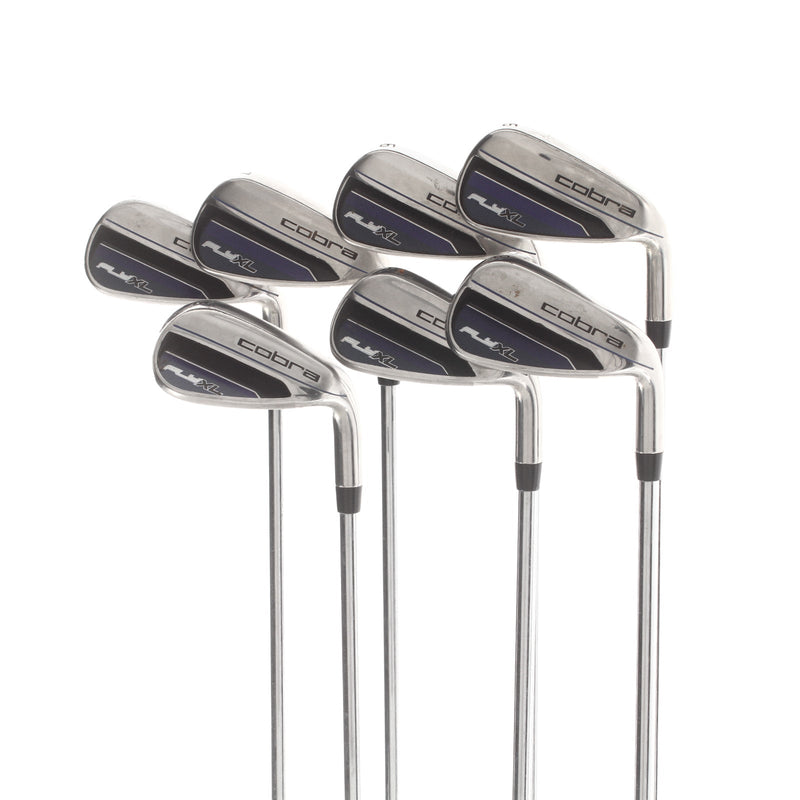 Cobra FLY-XL Steel Mens Right Hand Irons 5-SW Regular - TX SERIES