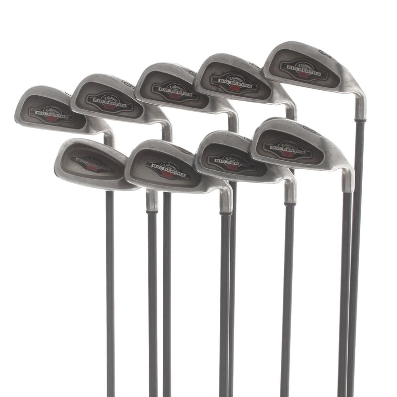 Callaway Big Bertha Graphite Mens Right Hand Irons 3-SW Regular - RCH 96