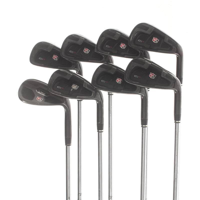 Wilson Ci 11 Steel Mens Right Hand Irons 4-SW Regular - True Temper Flighted TX