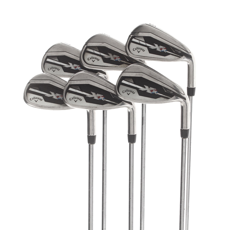 Callaway XR Steel Mens Right Hand Irons 5-PW Regular - Speed Step 80