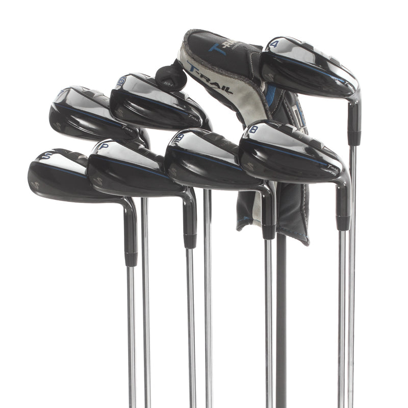 Cobra T-Rail Steel Mens Right Hand Irons 4-SW Regular - ULTRALIGHT