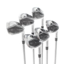 TaylorMade Qi HL Graphite Mens Right Hand Irons 5-PW Regular - Speeder nx