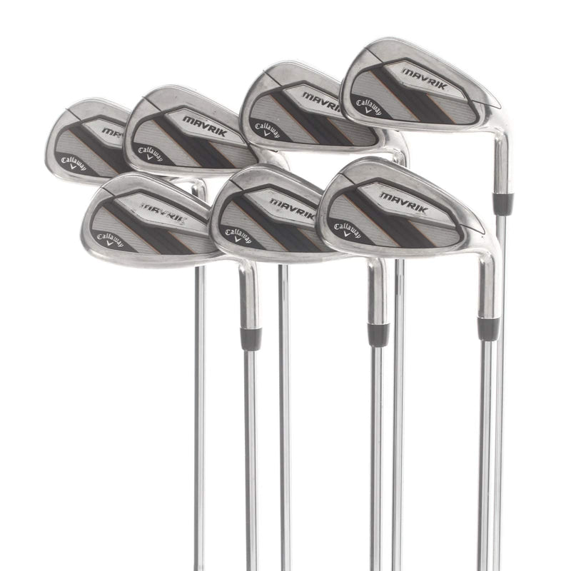Callaway Mavrik Steel Mens Right Hand Irons 5-GW Stiff - Elevate 105