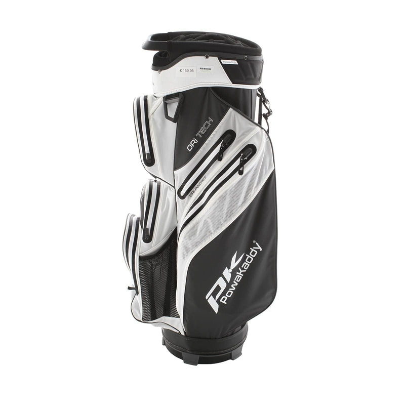PowaKaddy Dri Tech 2025 Waterproof Cart Bag - White/Black