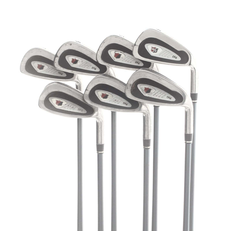 Wilson Di5 Graphite Mens Right Hand Irons 4-PW Regular - Nanotech