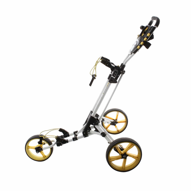iCart ONE 3-Wheel Push/Pull Trolley - Black/White/Yellow